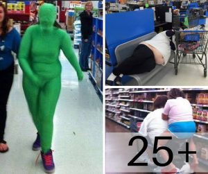 25 Of The Funniest Pics of Crazy Walmart Shoppers