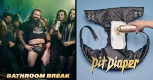 $75 Leather “Pit Diaper” Lets Hardcore Concert Fans Skip Bathroom Breaks in Style